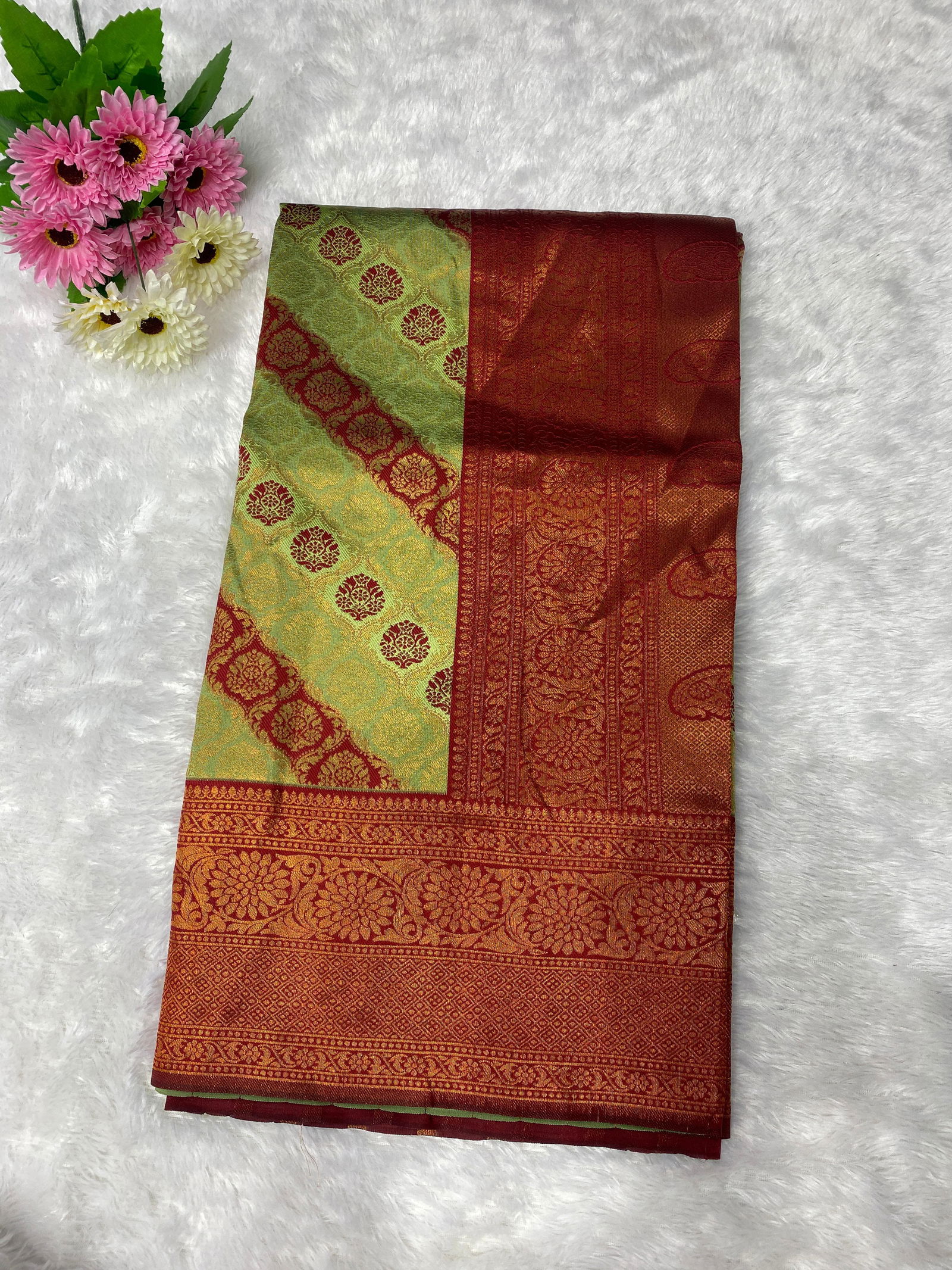 Psw Kubera Pattu Kanjivaram Silk Sarees Wholesale Price In Surat